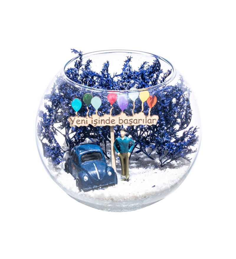 Teraryum İşe Yolculuk-Mavi